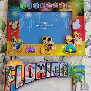 2 Disney Photo Frames 4x6
